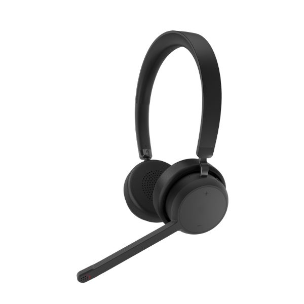 Lenovo Wireless Stereo Headset Bluetooth 5.3 31-Hour Battery On-Ear Headset thumbnail 4