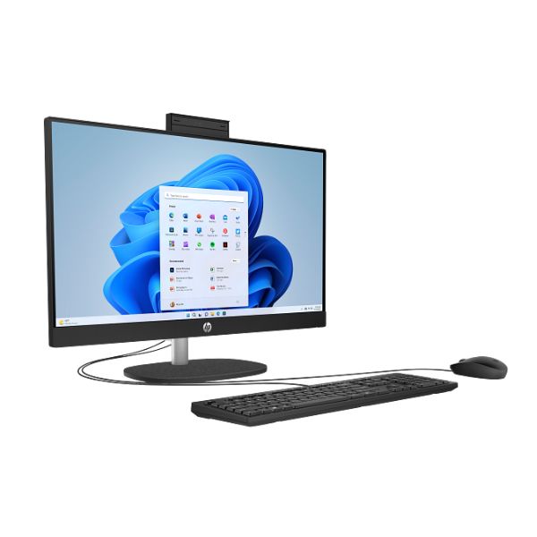 HP 24-cr1087nh AIO Intel Core Ultra 5 125U 8GB RAM 512GB SSD 23.8" FHD Touchscreen - D18YGEA