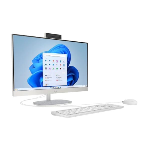 HP 27-cr1064nh All-in-One Desktop PC – Intel Core Ultra 7, 8GB RAM, 512GB SSD, 27-inch Touchscreen thumbnail 3