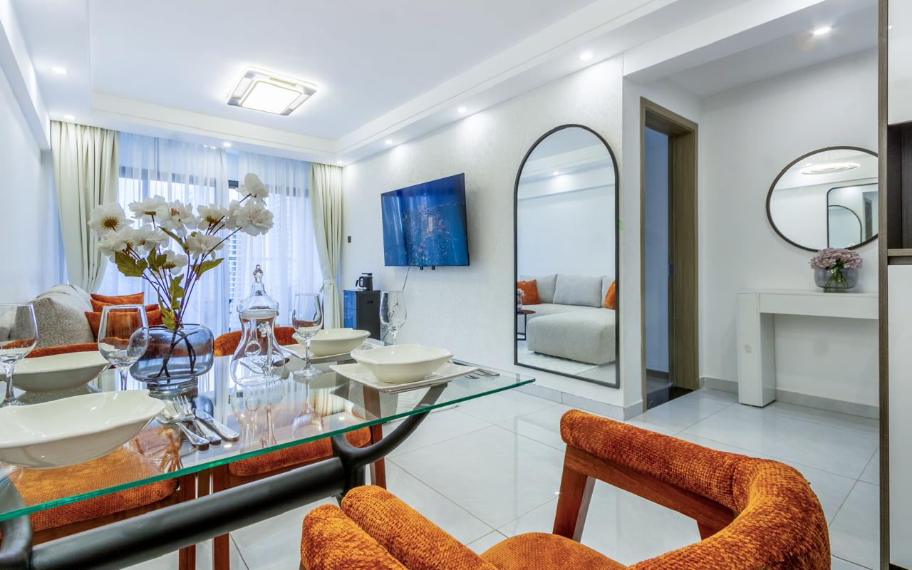 Shangri-la Residency living space