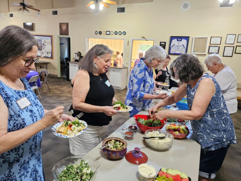 Photo 6 from Meridian Women's Chorus's Annual Meeting and Potluck Luncheon, 2024-06-13.