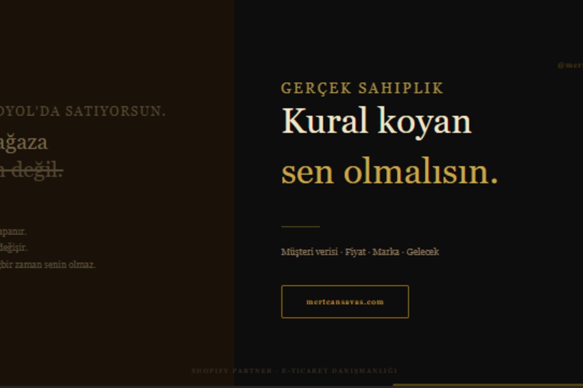 O mağaza gerçekten senin mi?