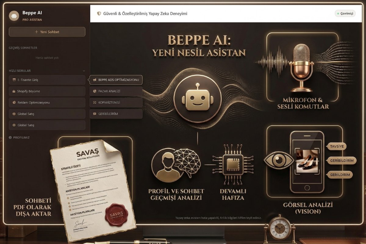 Beppe AI: 24 Saatte E-Ticaret Asistanından Stratejik Ortağa