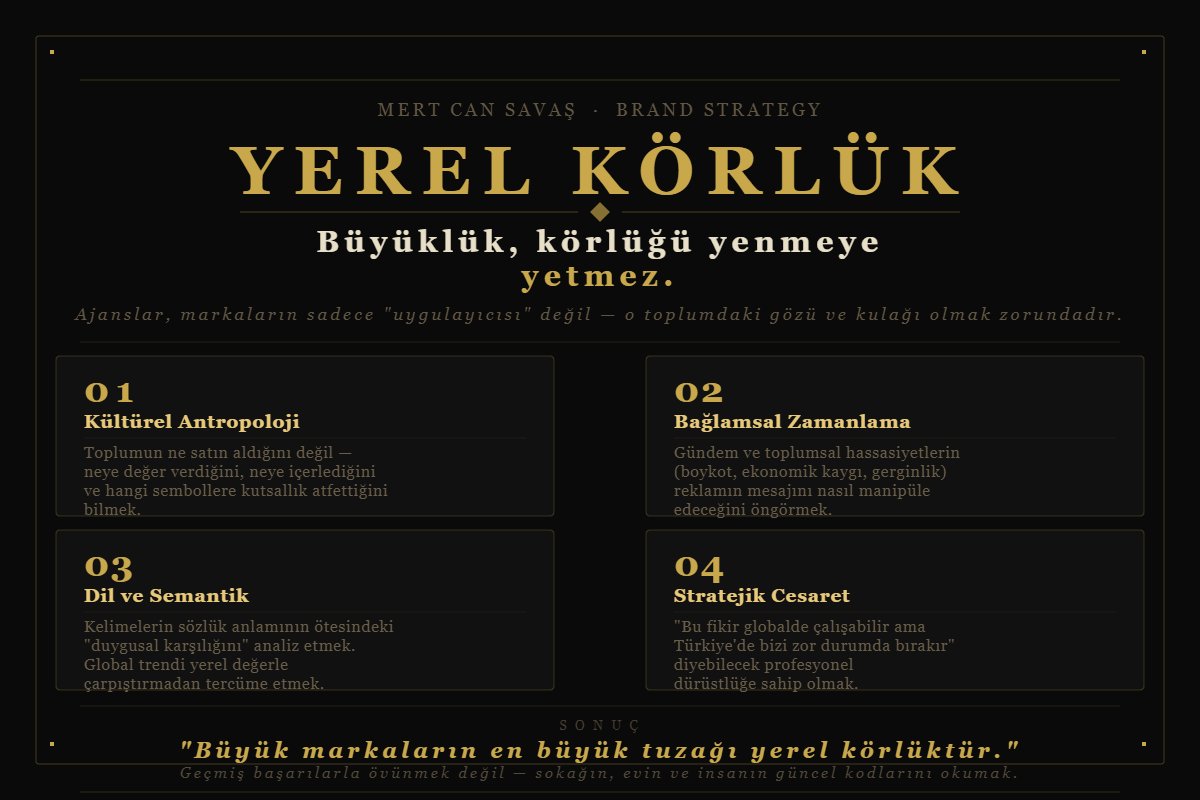 Şirketinizin Büyüklüğü, Yerel Körlüğü Yenmeye Yetmez 🌍📉