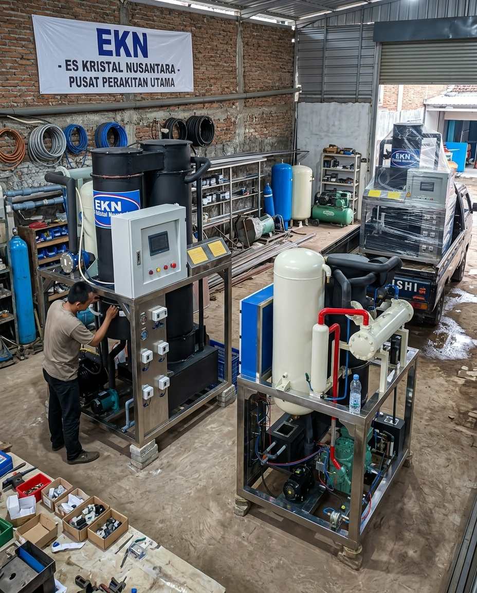 Mesin es kristal 2ton