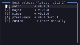 Semver bump