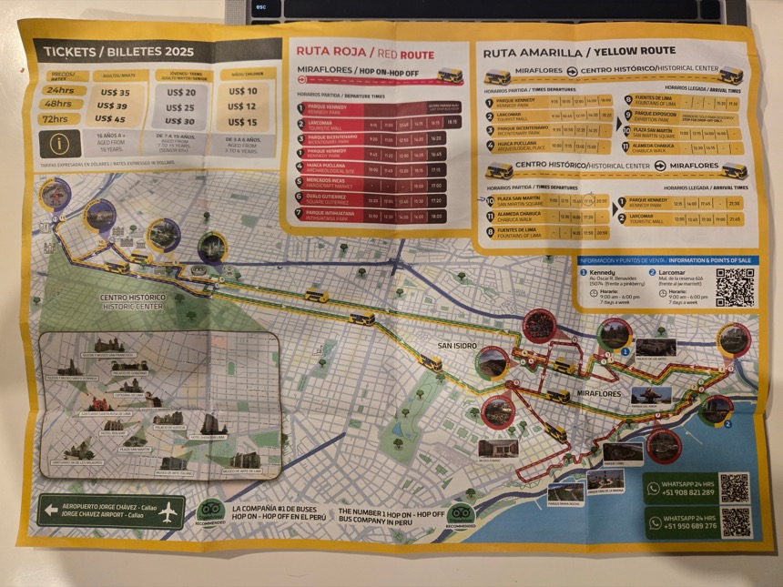 City Tour Map