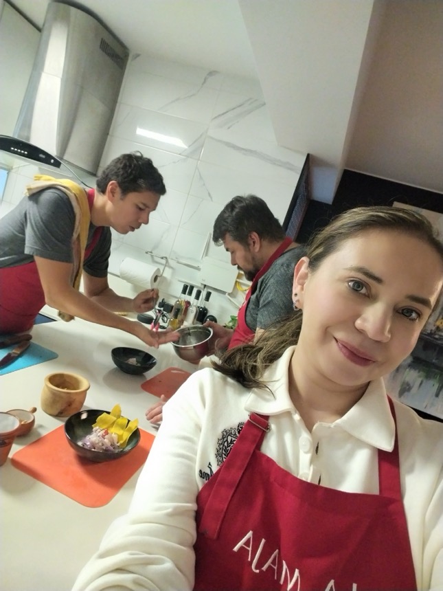 Getting advice to prepare the avocado ceviche