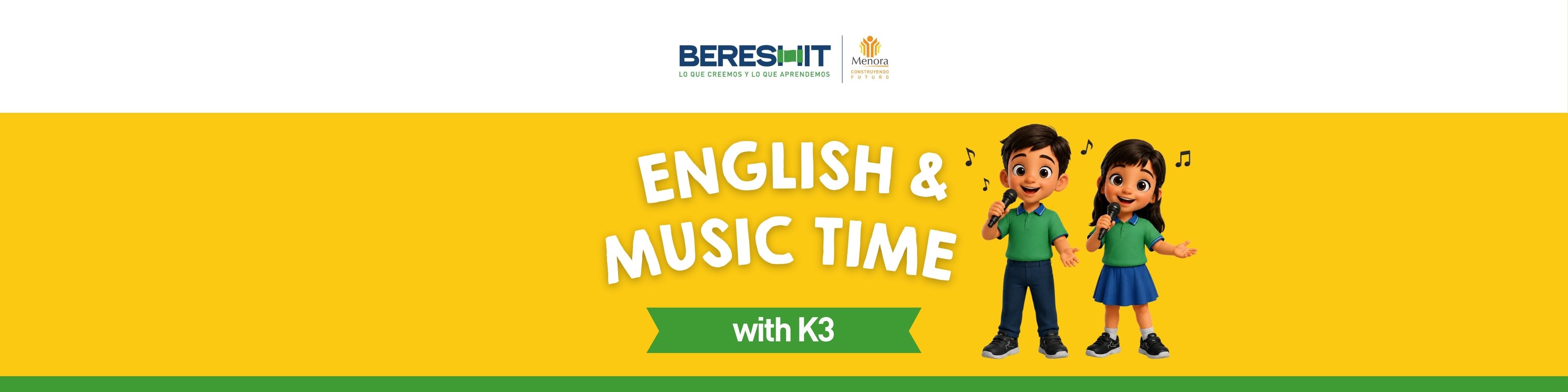 English & Music Time