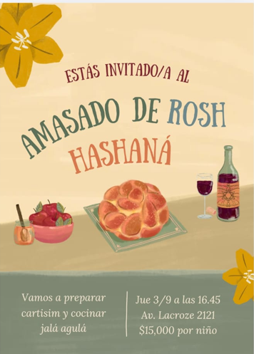 Amasado infantil de Rosh Hashana 
