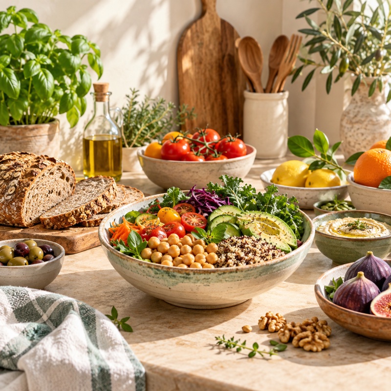 Alimentos y planificación para consolidar hábitos cotidianos. Imagen ilustrativa.