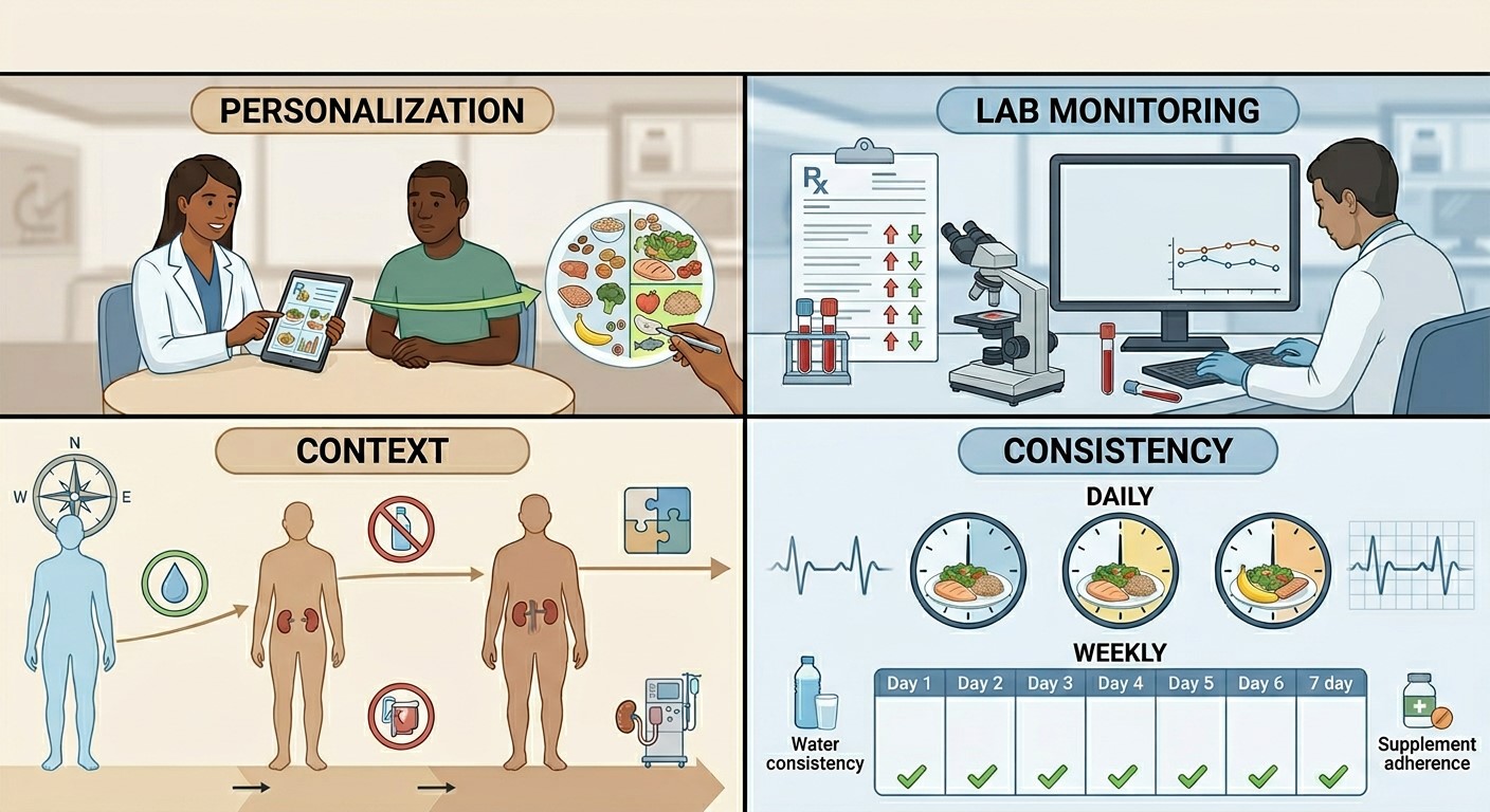 Quando o “Saudável” Fica Complicado: O Equilíbrio de Nutrientes na Doença Renal Crônica (DRC)