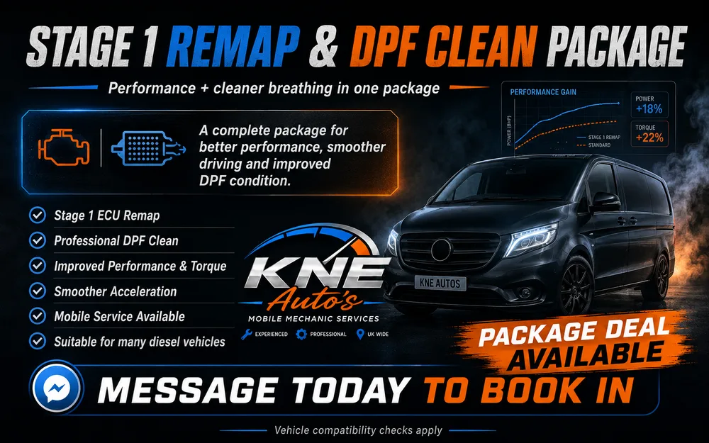 Stage 1 Remap + DPF Clean - Best Performance Package