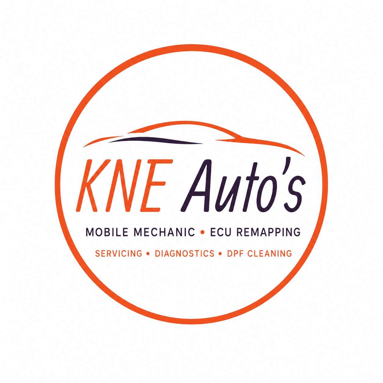 KNE Auto’s logo