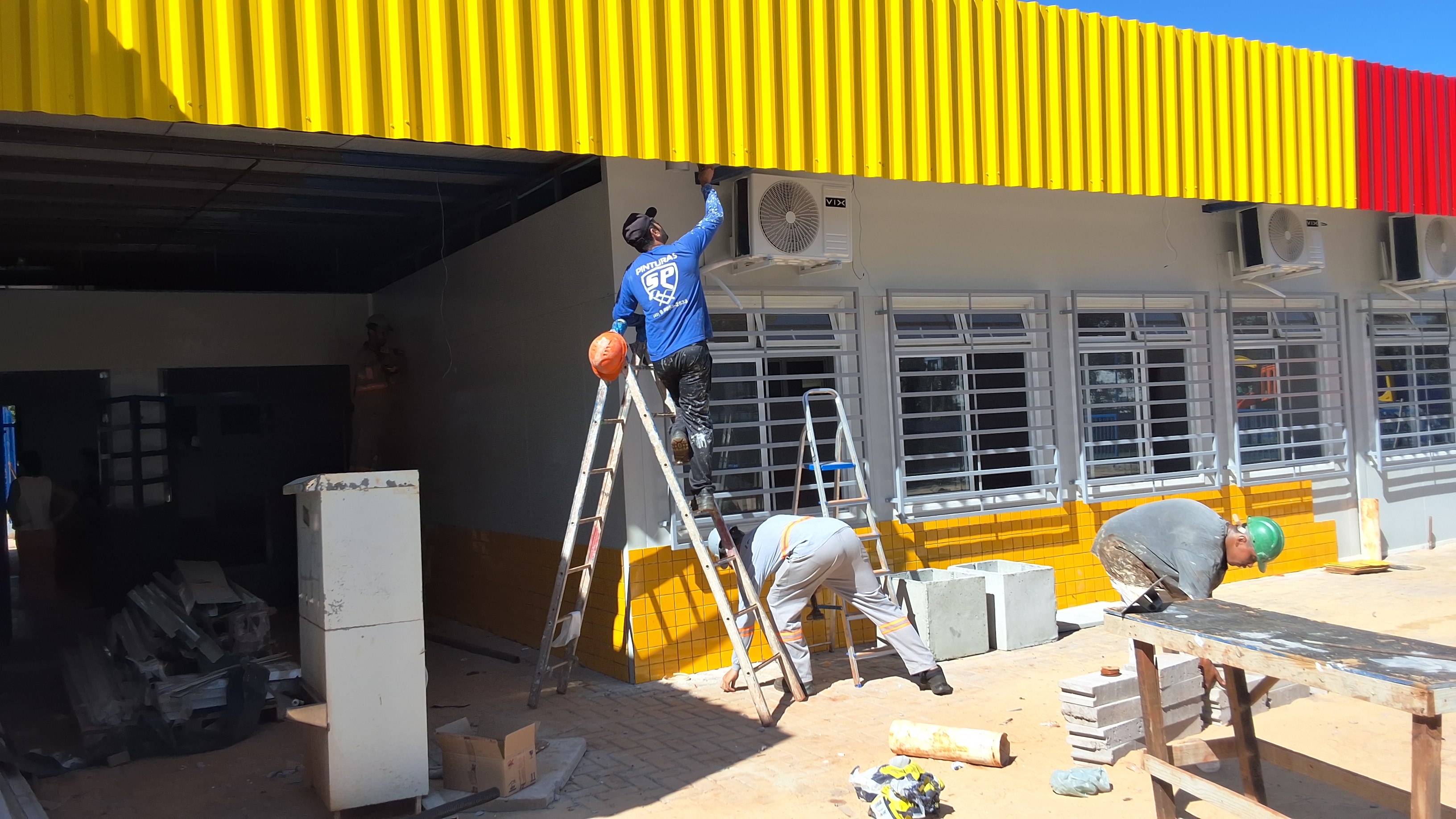 EM NOVA VISITA À ESCOLA JOSÉ BALDO, OBSERVATÓRIO SOCIAL VERIFICA FASE FINAL DA OBRA - Imagem 3