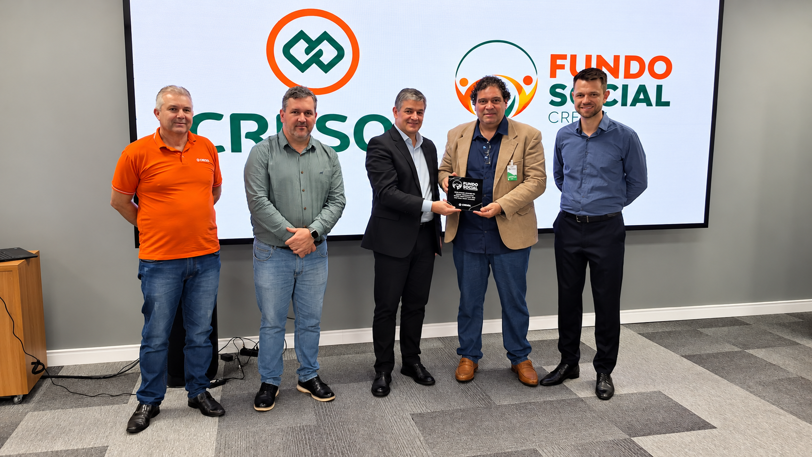 OSB CASCAVEL RECEBE OFICIALMENTE RECURSOS DO FUNDO CRESOL PROGRESSO