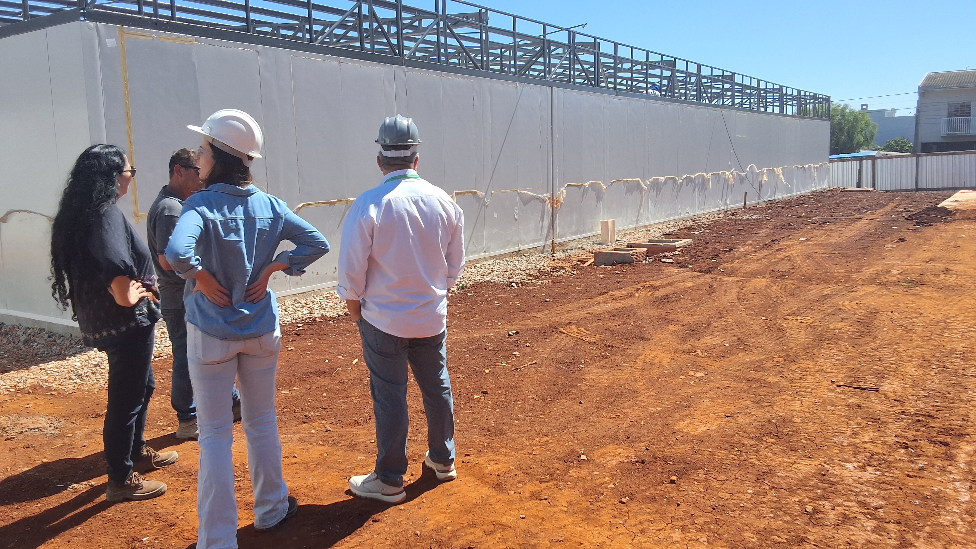 OBSERVATÓRIO SOCIAL DE CASCAVEL REALIZA NOVA VISITA ÀS OBRAS DA ESCOLA JOSÉ BALDO - Imagem 3