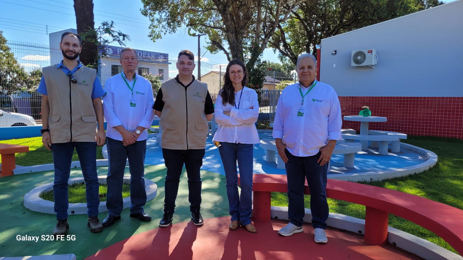 OBSERVATÓRIO SOCIAL DE CASCAVEL VISITA ESCOLA MUNICIPAL FRANCISCO VAZ DE LIMA, NO INTERLAGOS, PARA VERIFICAR O FINAL DA REFORMA