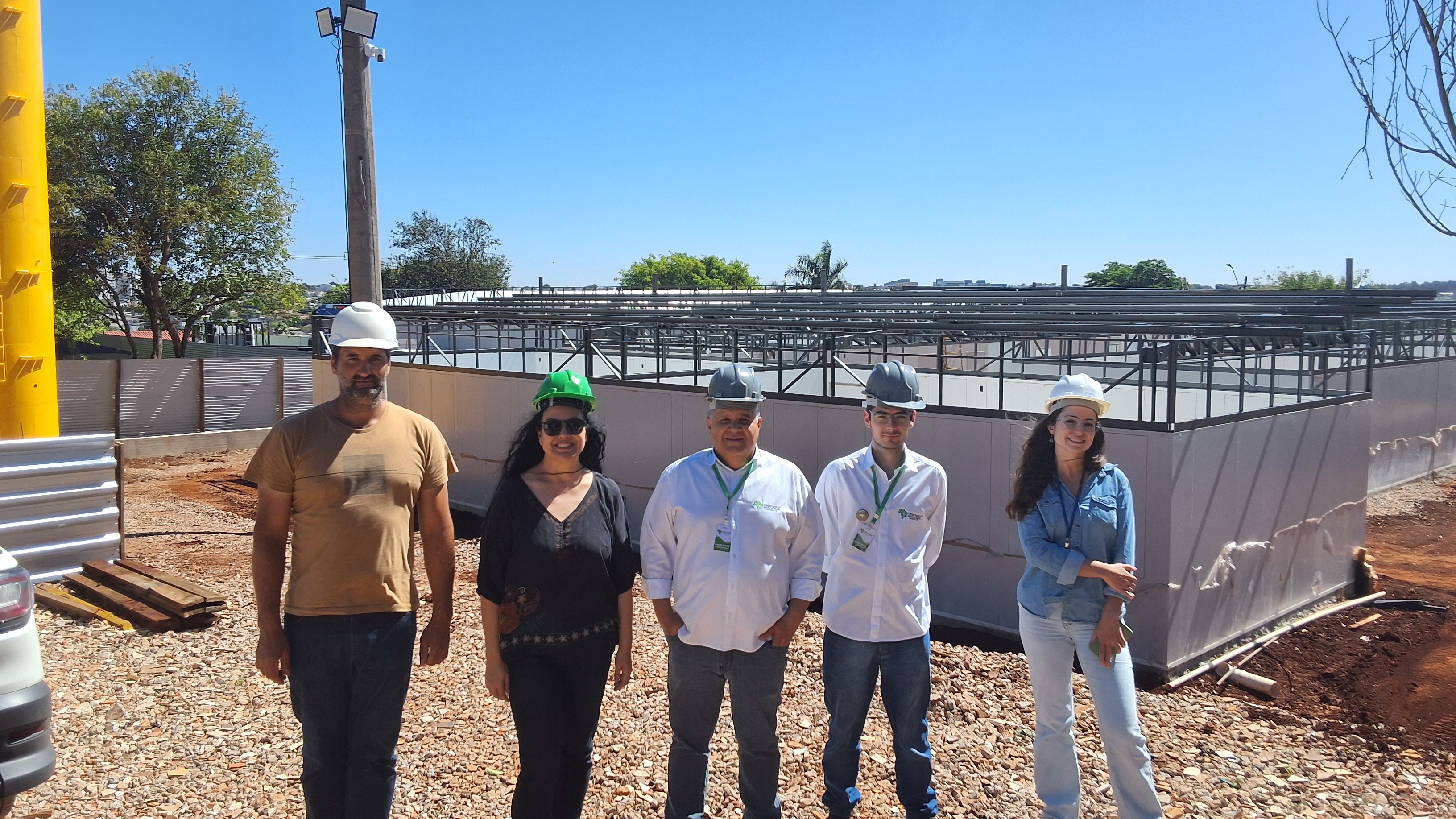 OBSERVATÓRIO SOCIAL DE CASCAVEL REALIZA NOVA VISITA ÀS OBRAS DA ESCOLA JOSÉ BALDO