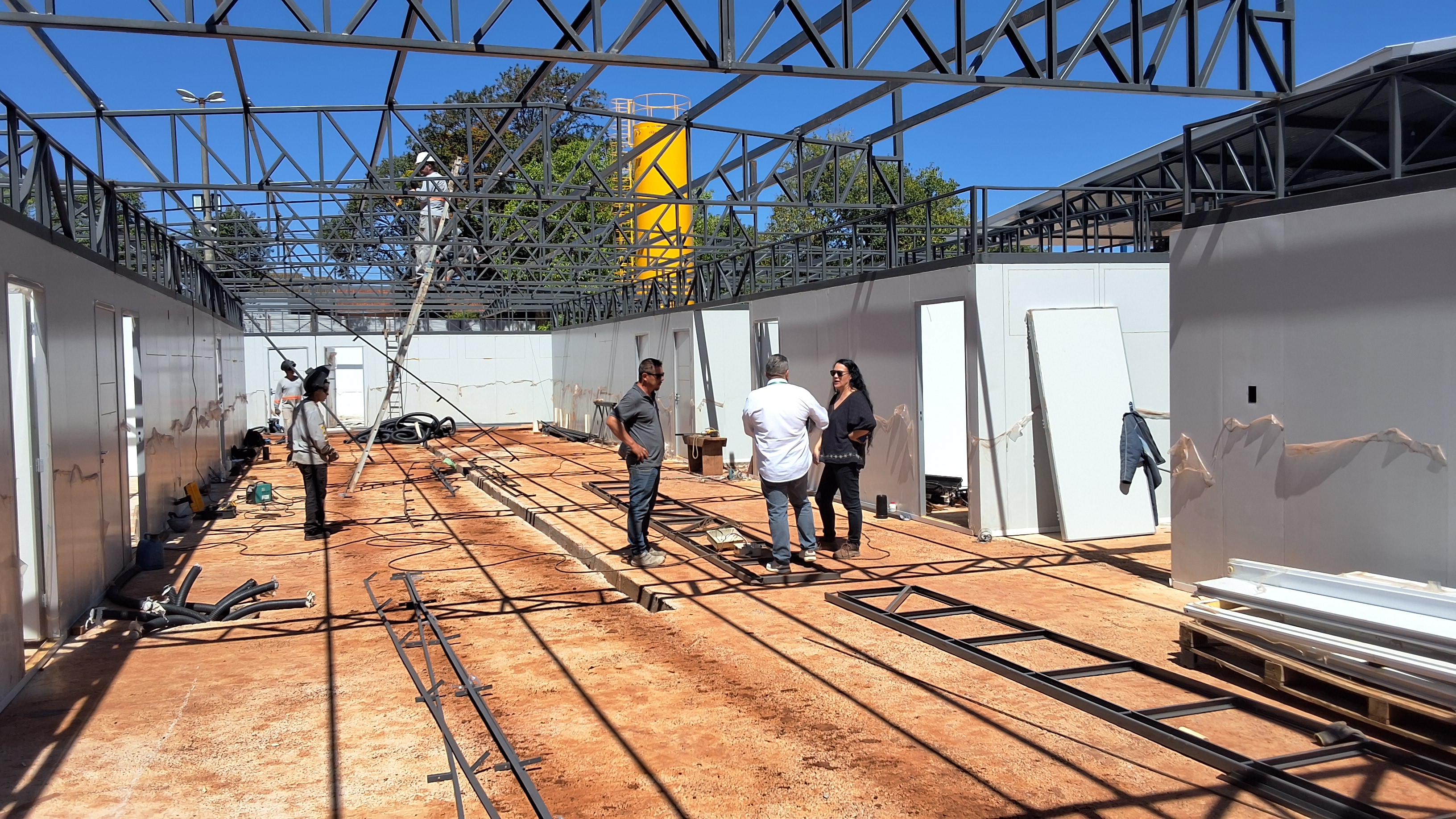 OBSERVATÓRIO SOCIAL DE CASCAVEL REALIZA NOVA VISITA ÀS OBRAS DA ESCOLA JOSÉ BALDO - Imagem 2