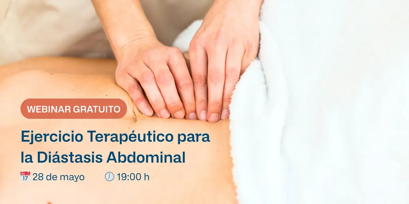 Imagen del webinar: Webinar: Ejercicio Terapéutico para la Diástasis Abdominal