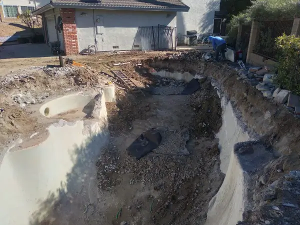 Safe pool demolition in Johannesburg
