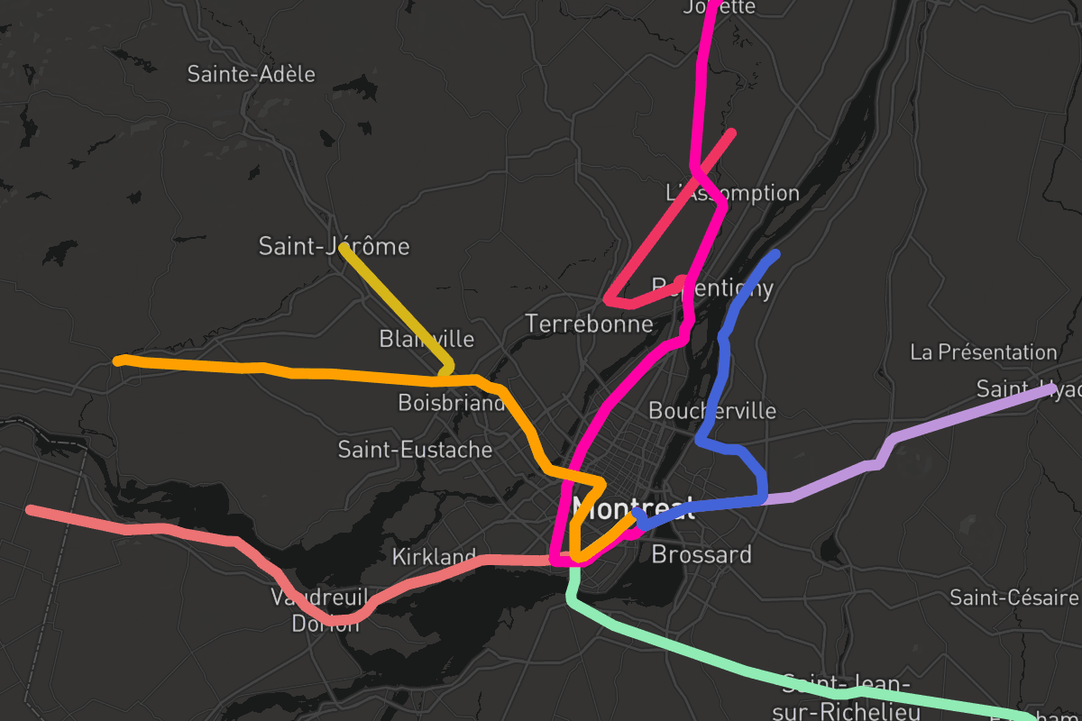 MetroDreamin' | Montreal, EXO Map (future)