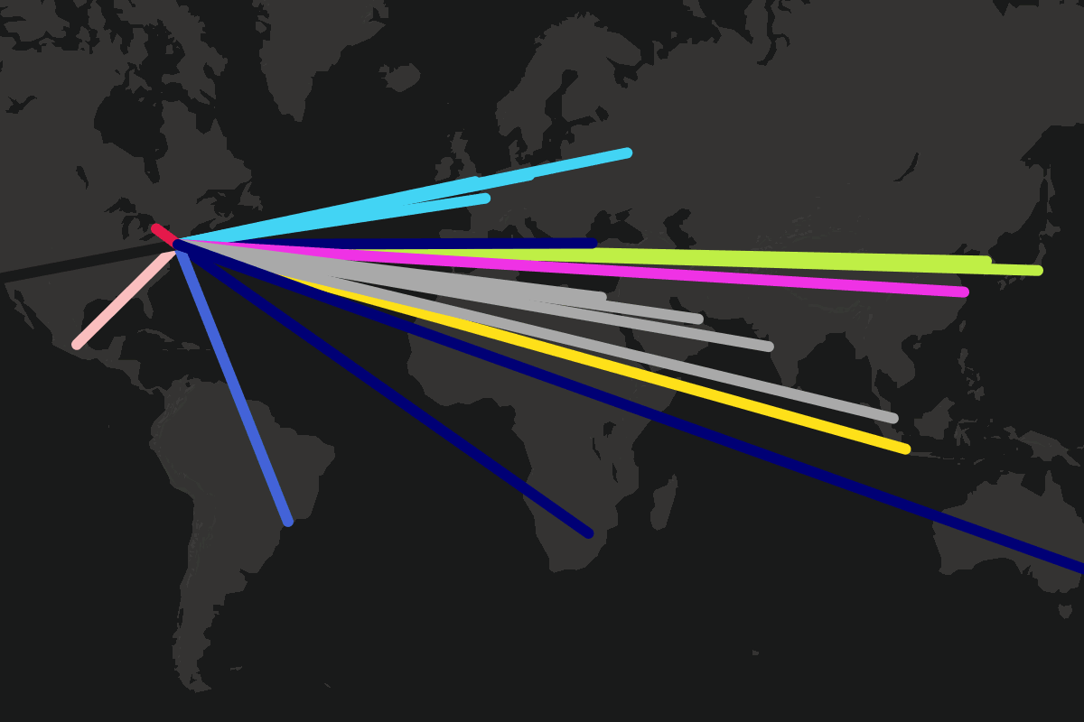Hyperloop Metro Map MetroDreamin' | MetroDreamin' graphics defied in Hyperloop map