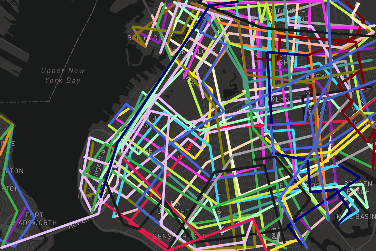 MetroDreamin' | NYC Bus Map Brooklyn & SI but with more routes