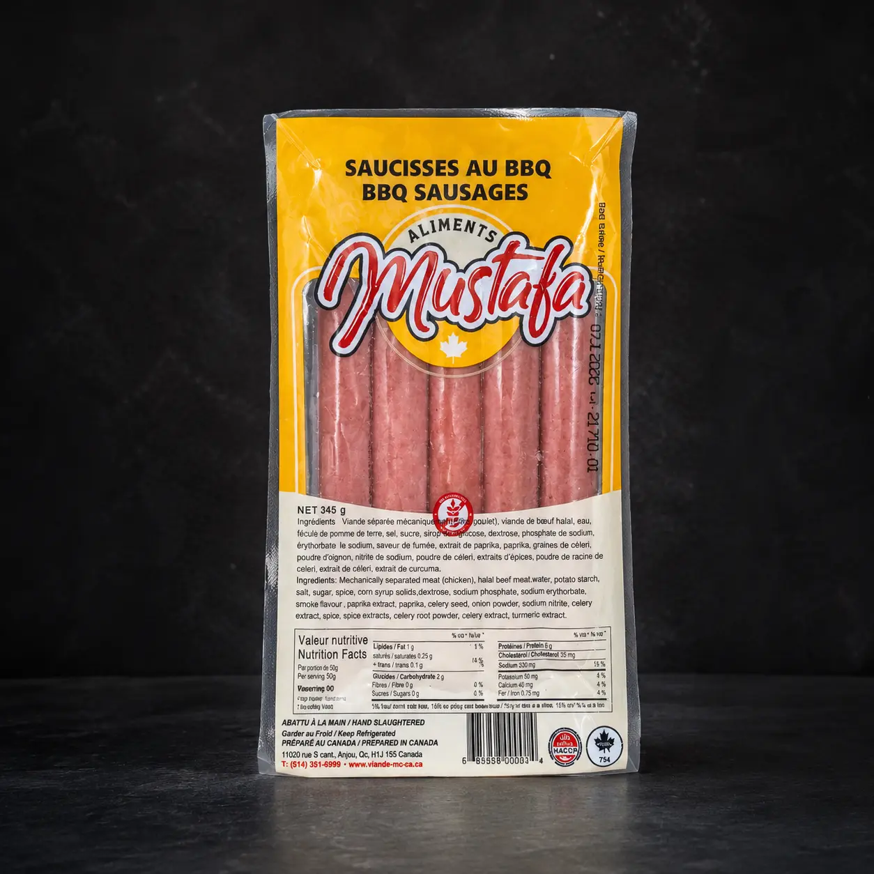 Saucisse au Boeuf