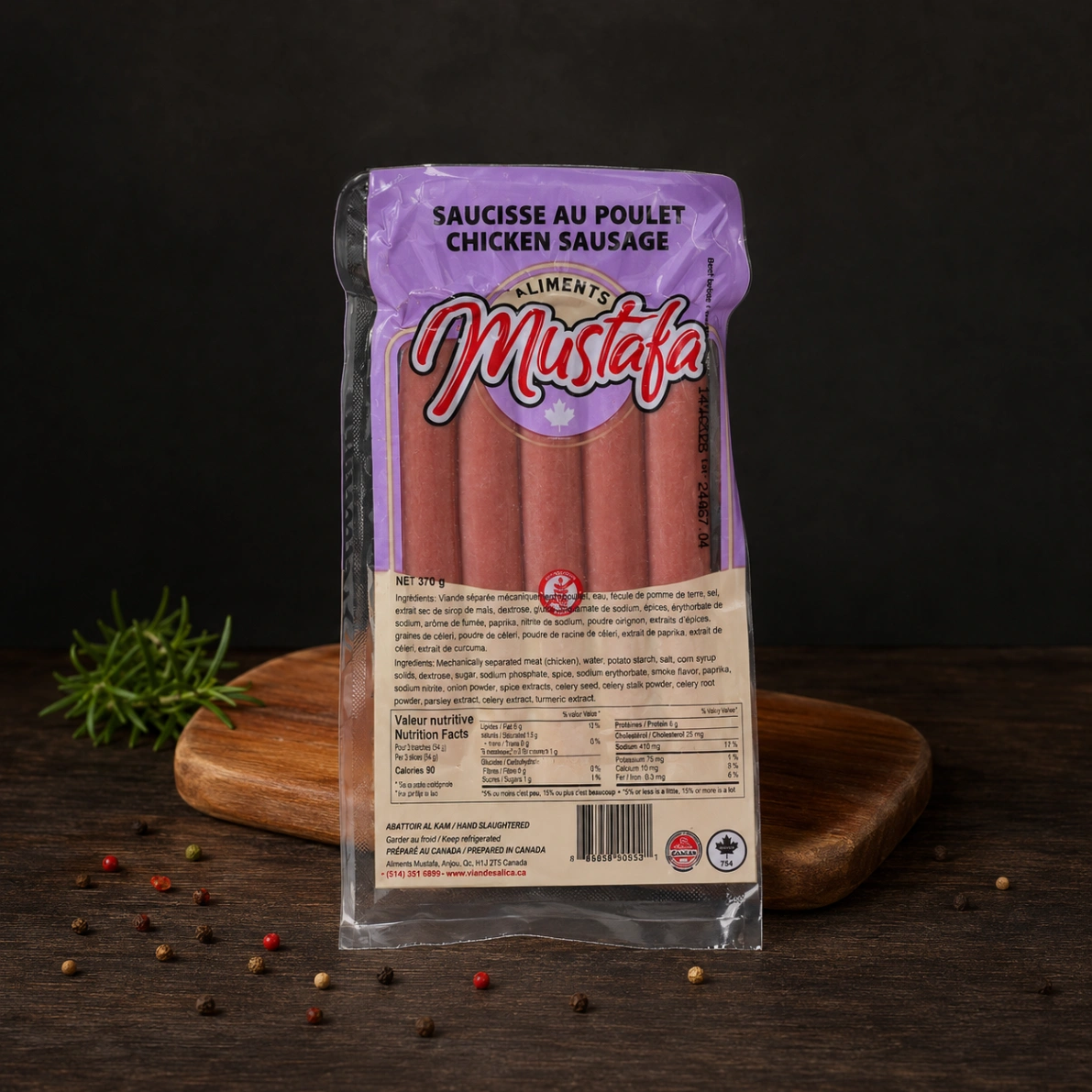 Saucisse au Poulet