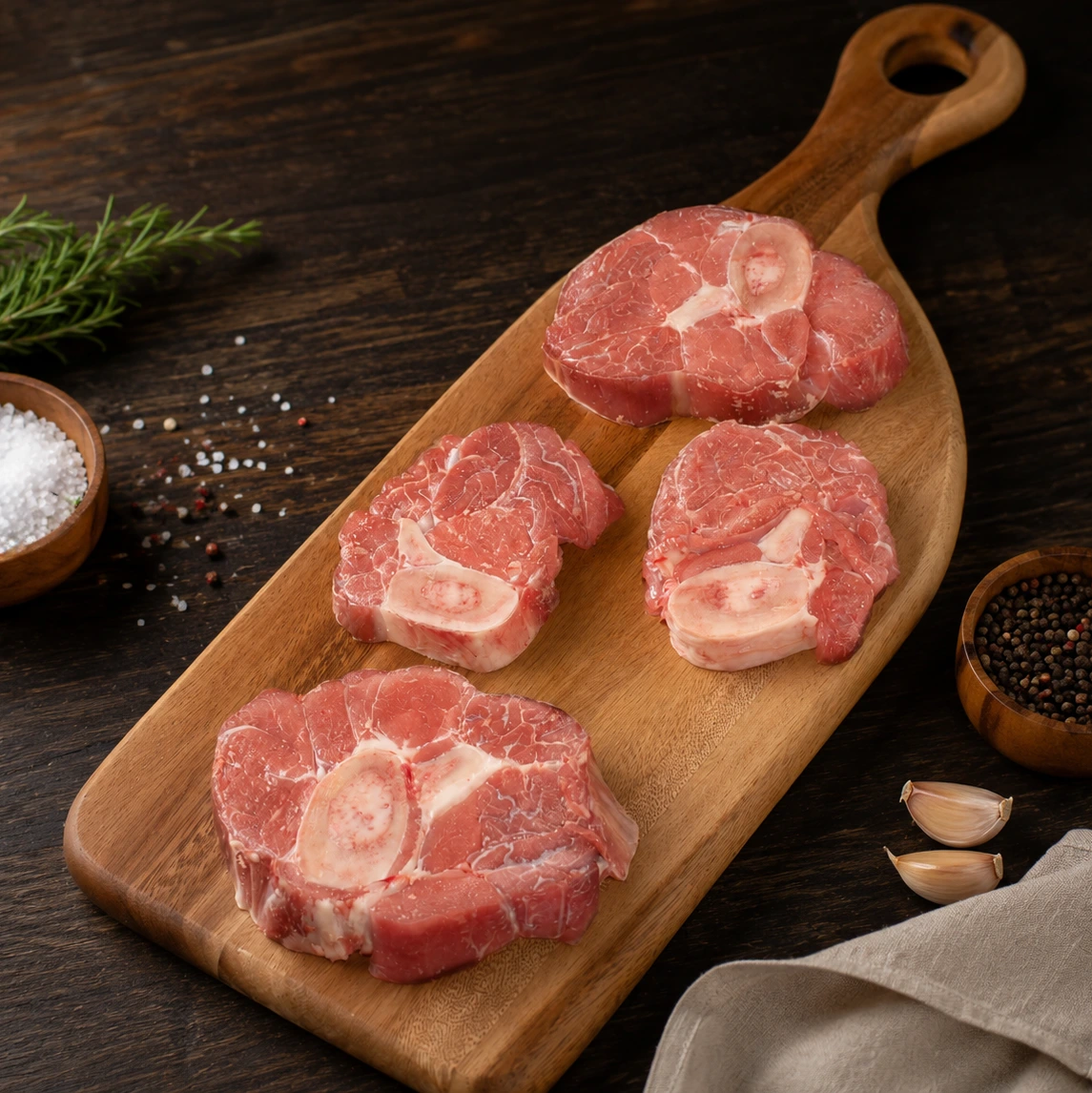 Jarret de Veau Avec Os