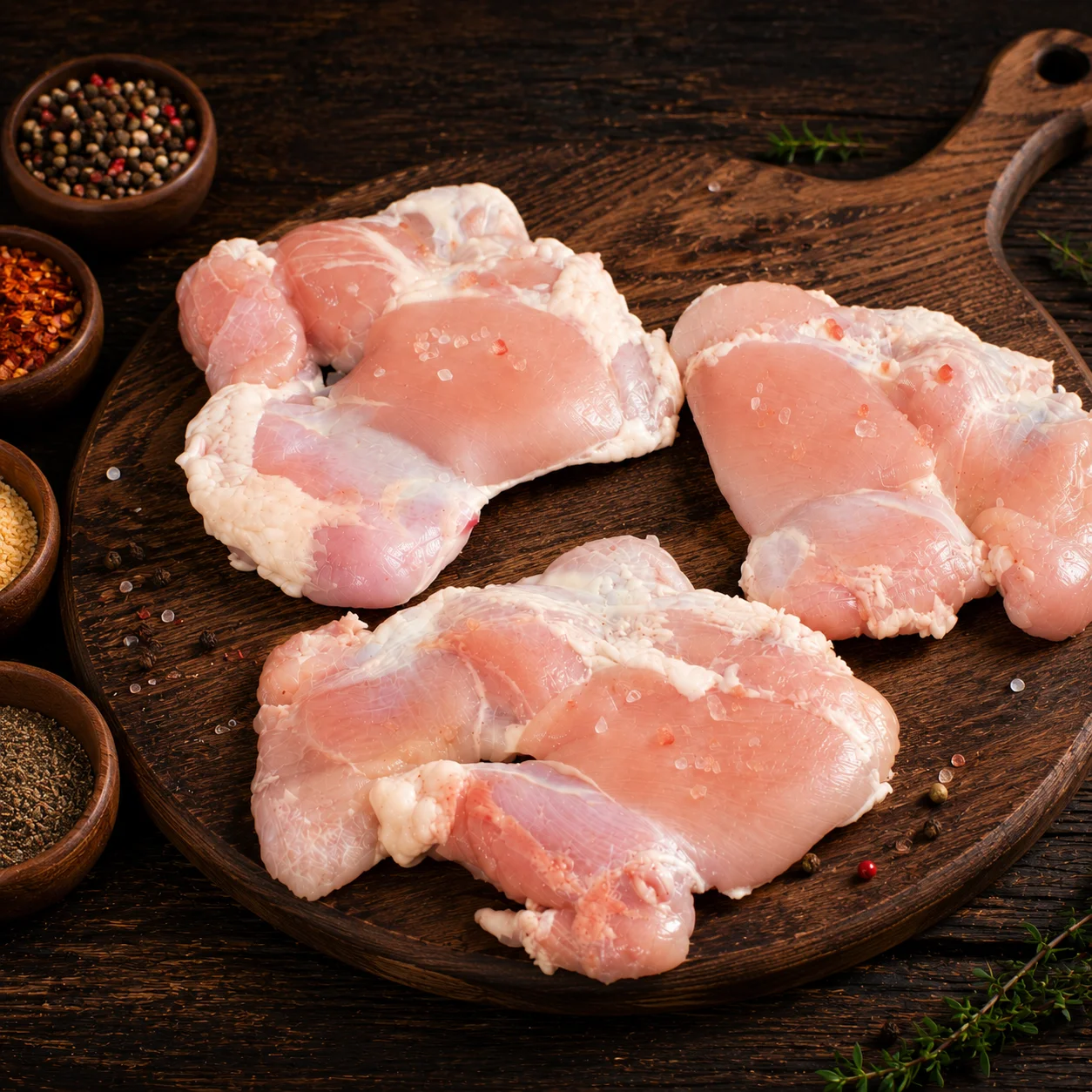 Cuisse de Poulet Desossee Sans Peau