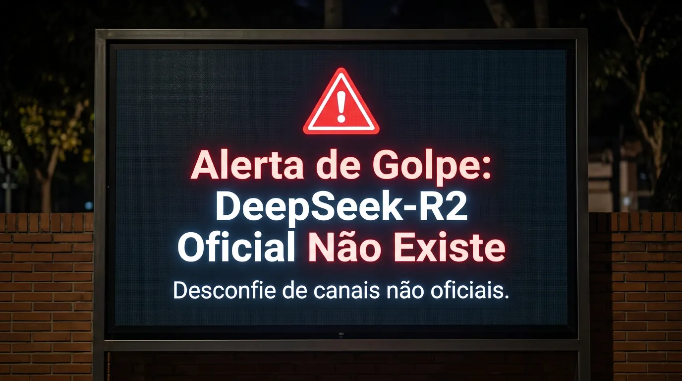 Alerta contra sites falsos e malwares que oferecem download do inexistente DeepSeek-R2