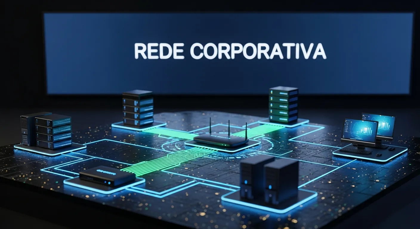 Arquitetura de rede corporativa
