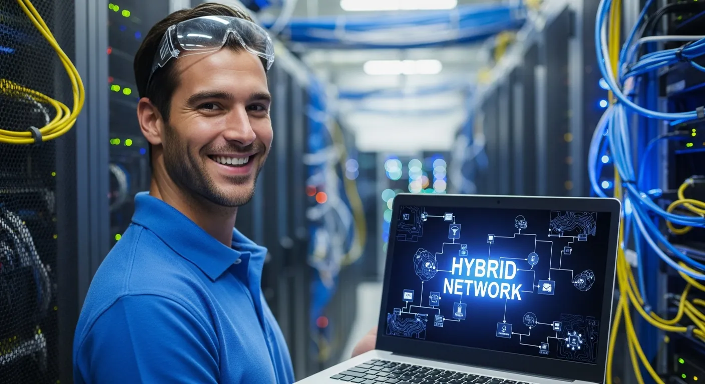 Arquitetura de Rede Hibrida com SD-WAN e MPLS