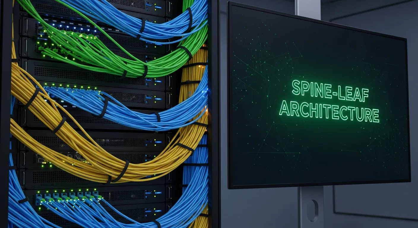 Arquitetura Spine Leaf Data Center