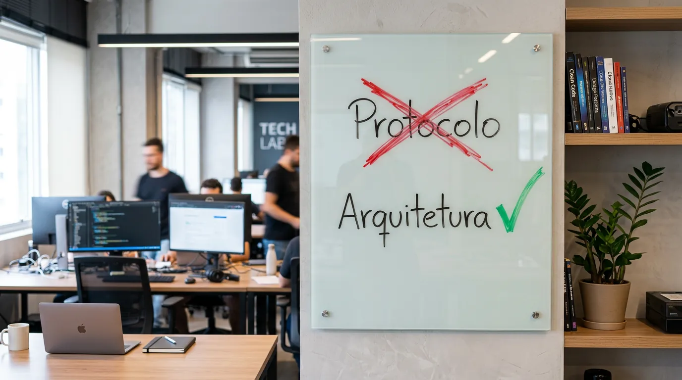 Diferença entre protocolo e arquitetura REST