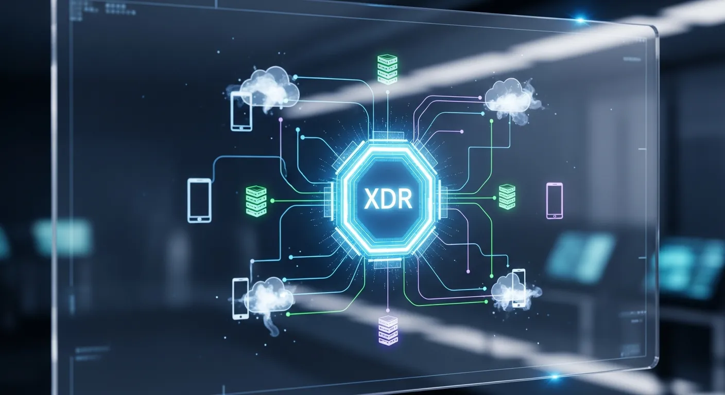 Diagrama de integração do XDR