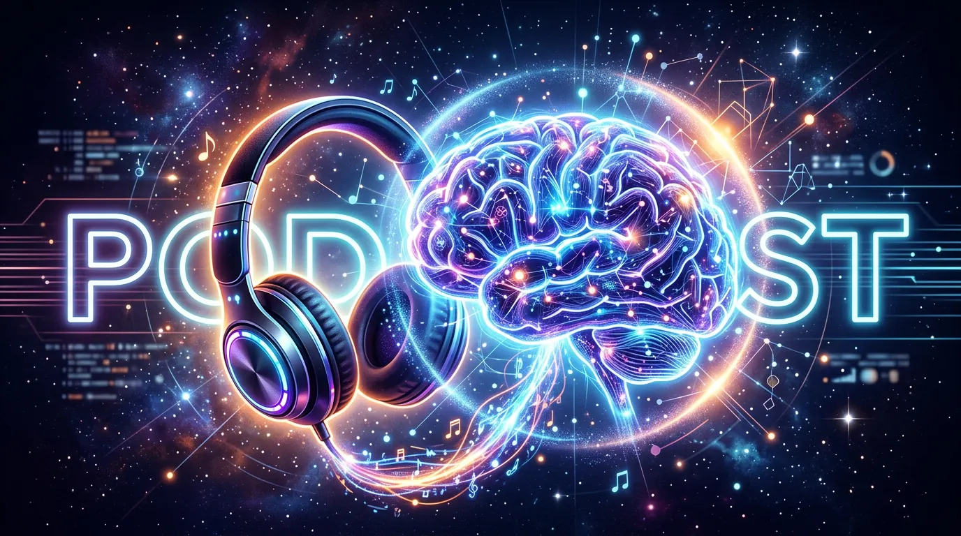 Recurso de podcast de IA no Gemini Notebook