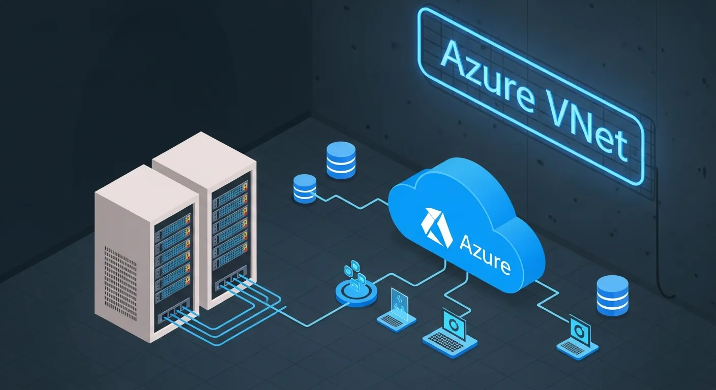 Diagrama de arquitetura da Azure Virtual Network
