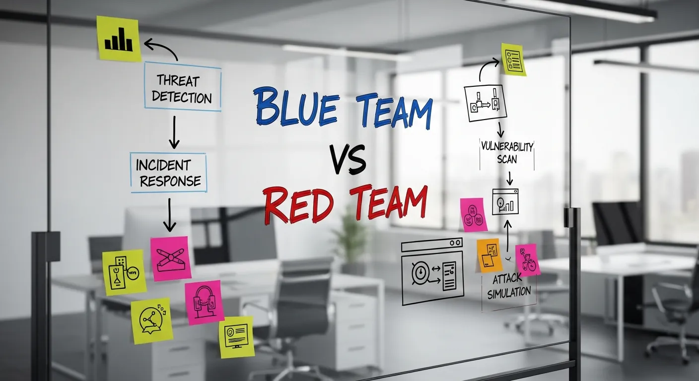 Diferença entre Blue Team e Red Team no SOC