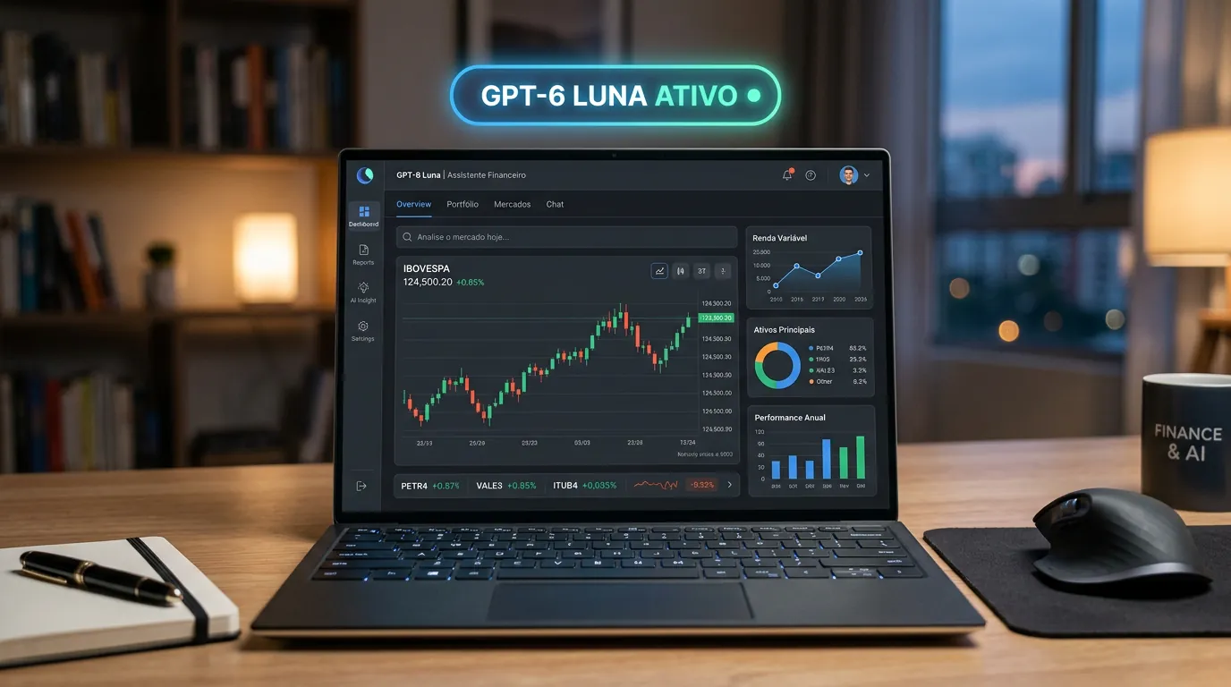 Interface do ChatGPT Grátis em 2026 com GPT-6 Luna e Intelligent UI