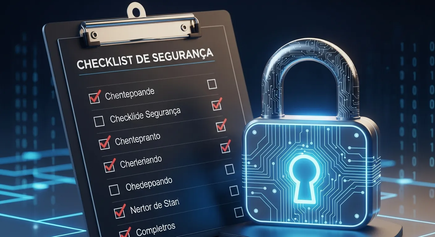 Checklist de segurança e documentação de TI