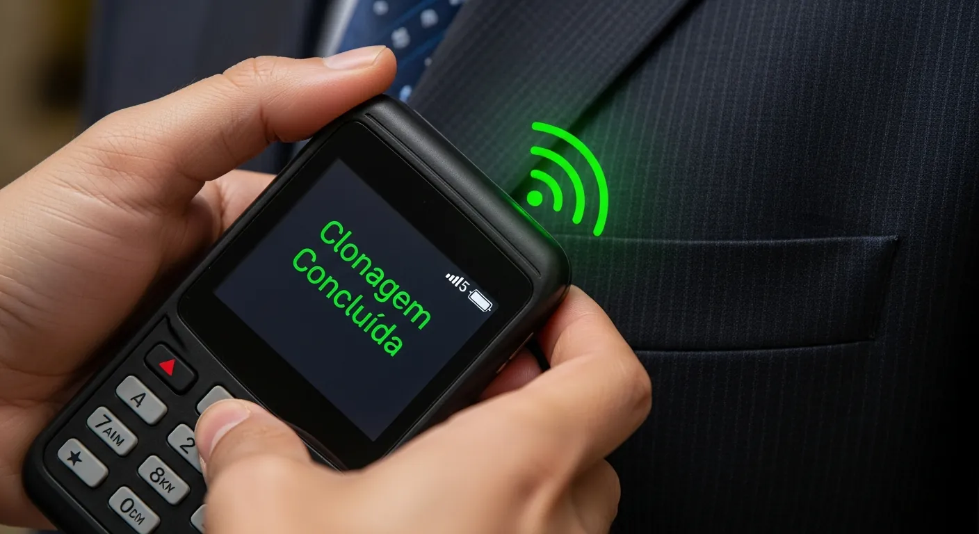 Clonagem de crachá RFID durante pentest físico