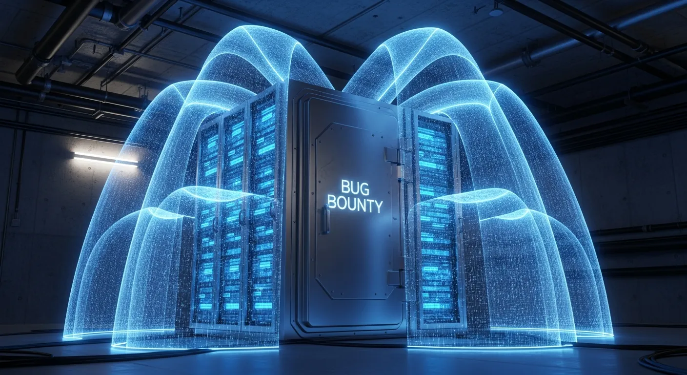 Cofre digital protegido por bug bounty