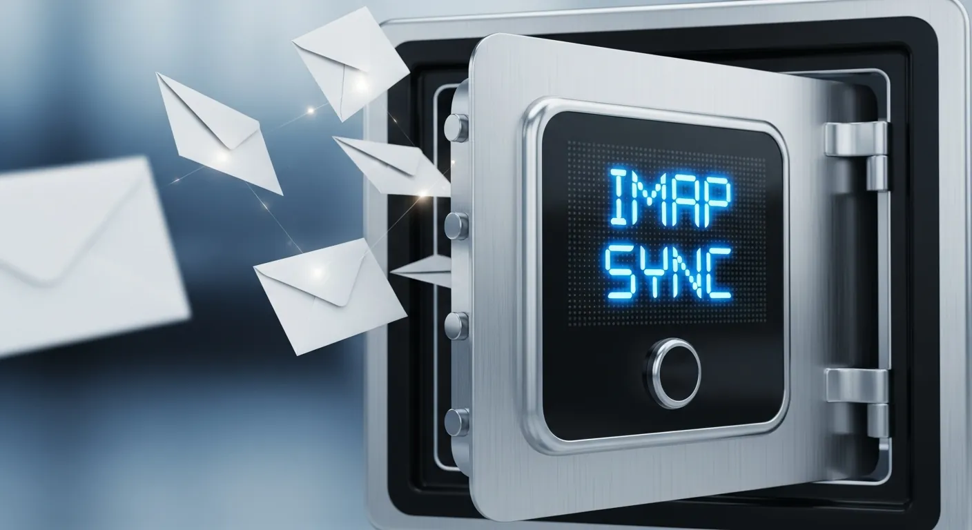 Sincronização de e-mail com protocolo IMAP