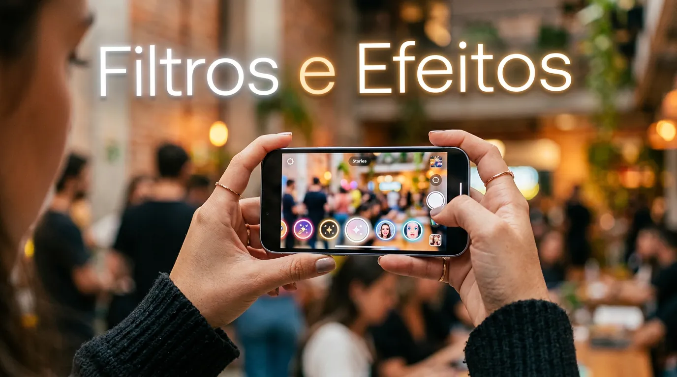 Como adicionar filtros no Instagram nos Stories e nos Reels na interface atual