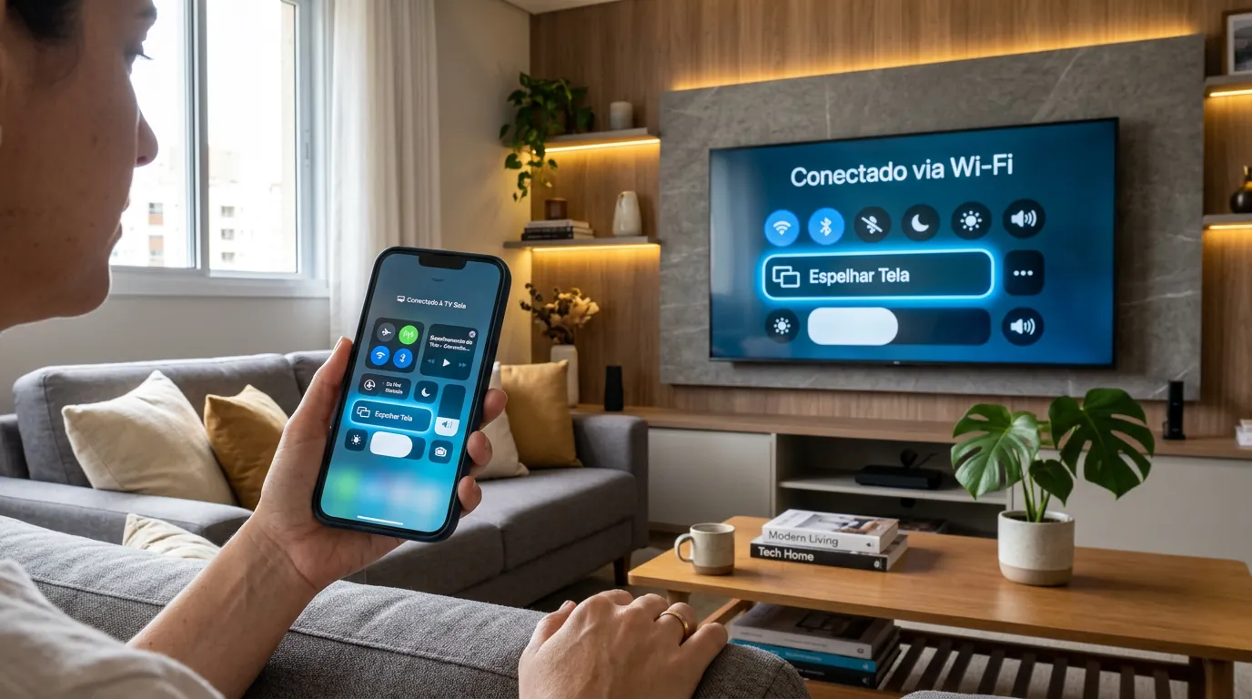 Como espelhar o celular na TV sem fio no Android e iPhone