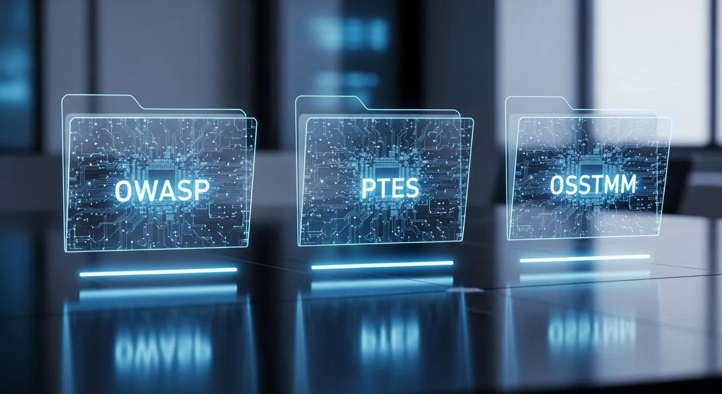 Comparativo entre OWASP, PTES e OSSTMM